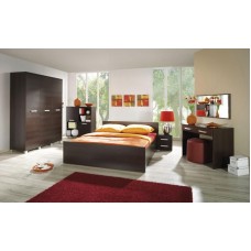 Lāde gultas veļai MAXIMUS M33, kastanis wenge